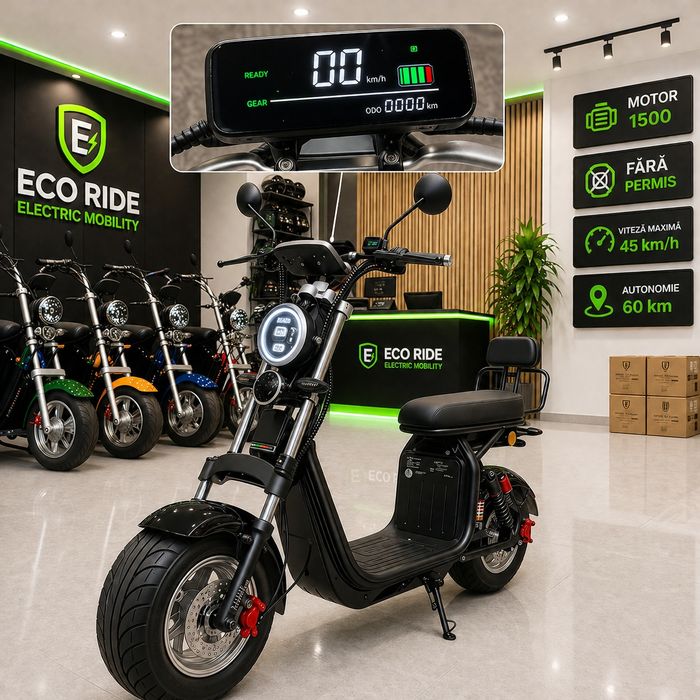 Scuter electric Certificat fără permis