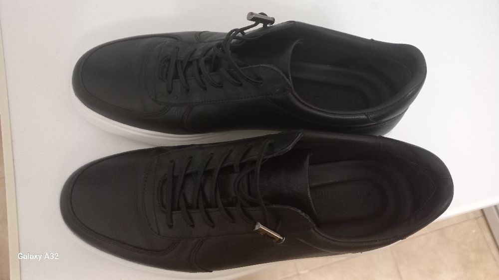 Кроссовки кожаные мужские