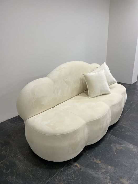 Canapea tip norișor noua catifea bej