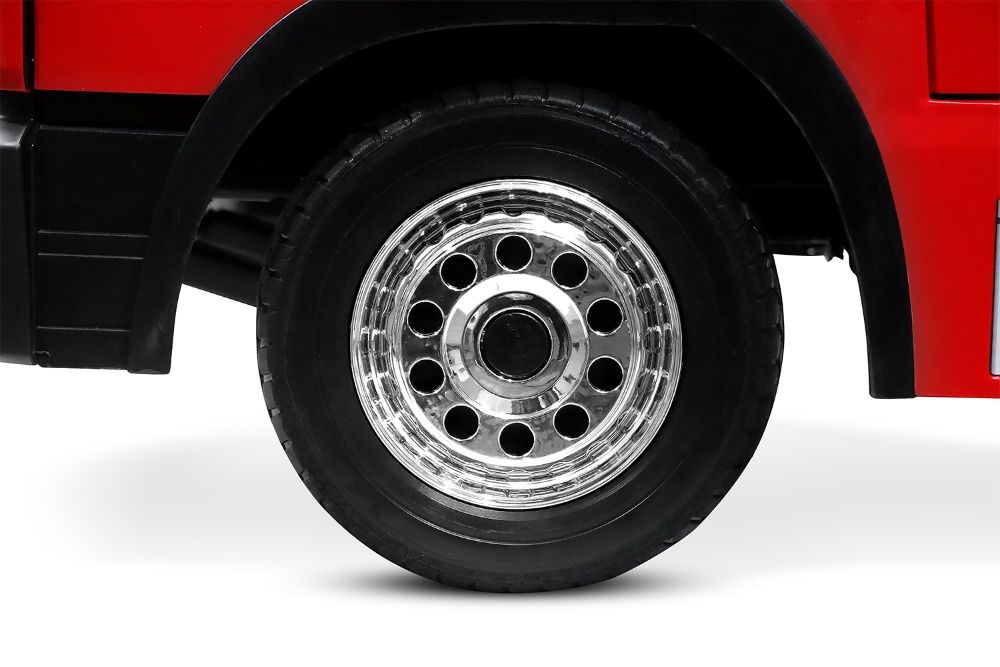 Masinuta electrica Pompieri Fire Truck Hollicy 90W PREMIUM #Rosu