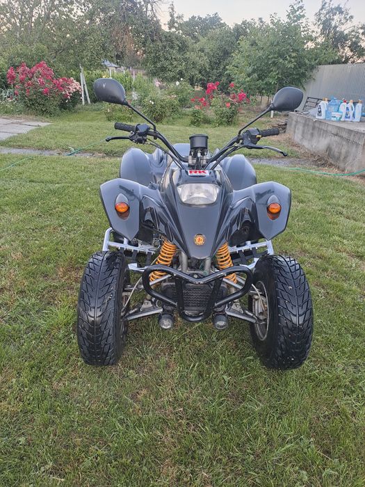 Atv  Barossa 250Cc perfect funcțional, pornire buton  doua pistoane, functoneaza 9 din10, tel 0767 502 026,  Vrancea, Focșani