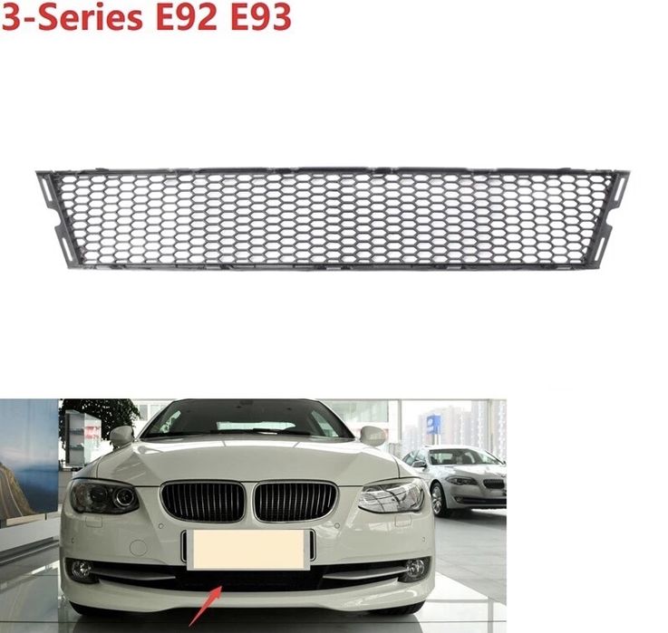 Решетка за BMW E92 E93 централна за предна броня капак бмв купе
