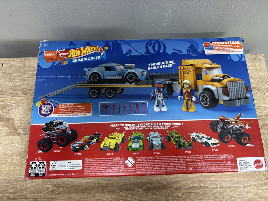Конструктор hot wheels. Mega construx. Новый