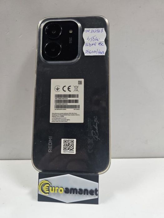 Telefon mobil Xiaomi Redmi 15C, 4GB RAM, 256GB, 4G, Midnight -P-