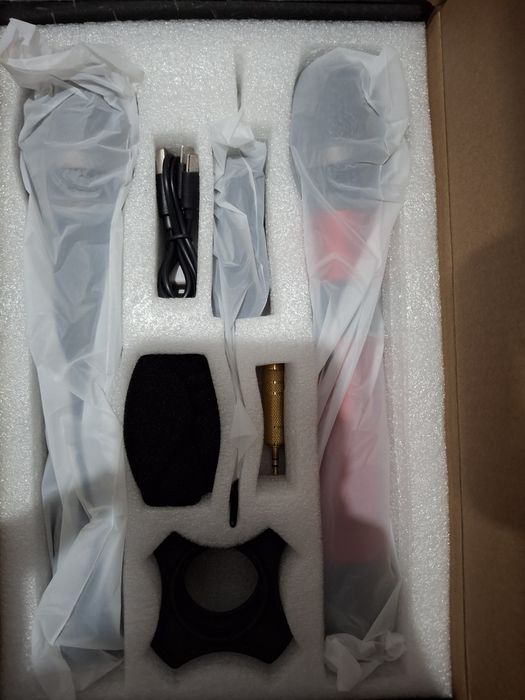 Set 2 microfoane Lekato fara fir, Microfon Microfoane duble fara fir K