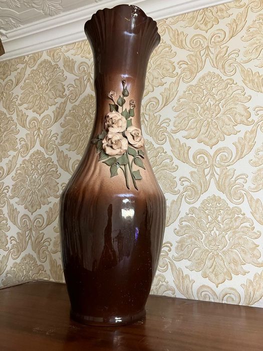 напольная ваза из кисловодского фарфора  СССР