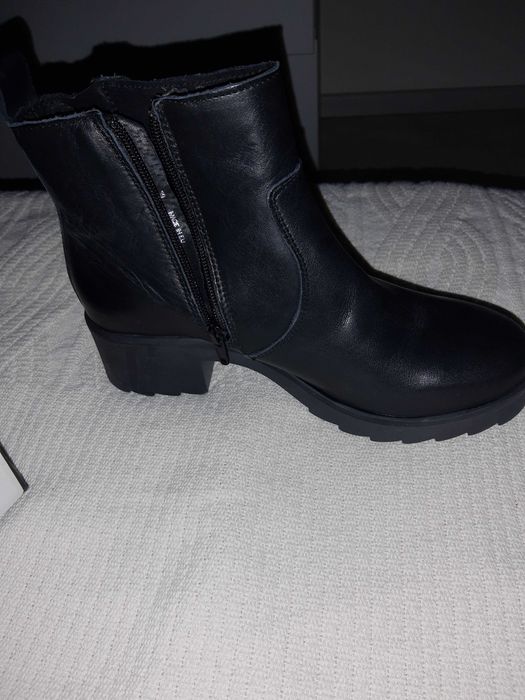 Дамски боти 39 размер естествена кожа Zign