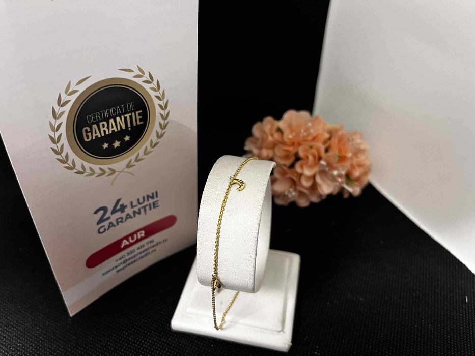 Bratara picior Aur 14k 1.75g (AG16 Moldova b31752.2)-Garantie 2 ani!