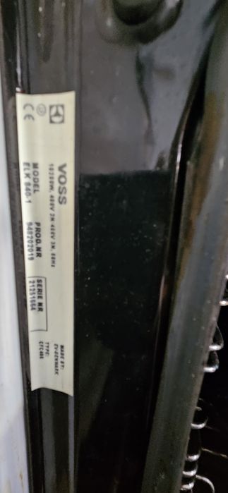 Готварска печка с плот 60см