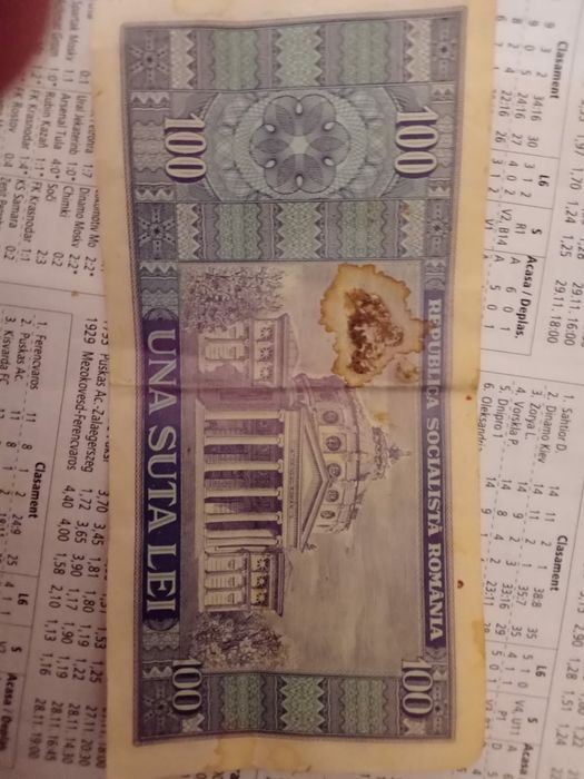 Bancnota 100 lei