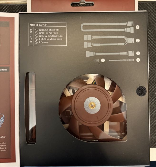 Вентеояторы noctua a12x15 pwm