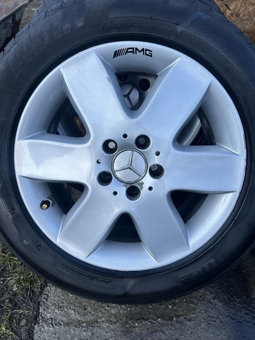 Jante cu cauciucuri pe 17" Mercedes Viano 639 / Vito 639 225/55/17