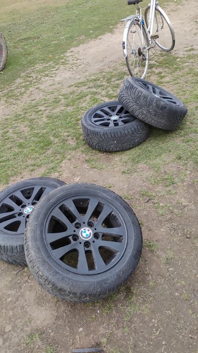 Jante BMW e46 cu tot cu cauciucuri