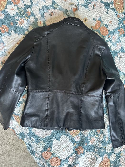 Кожено яке Massimo Dutti