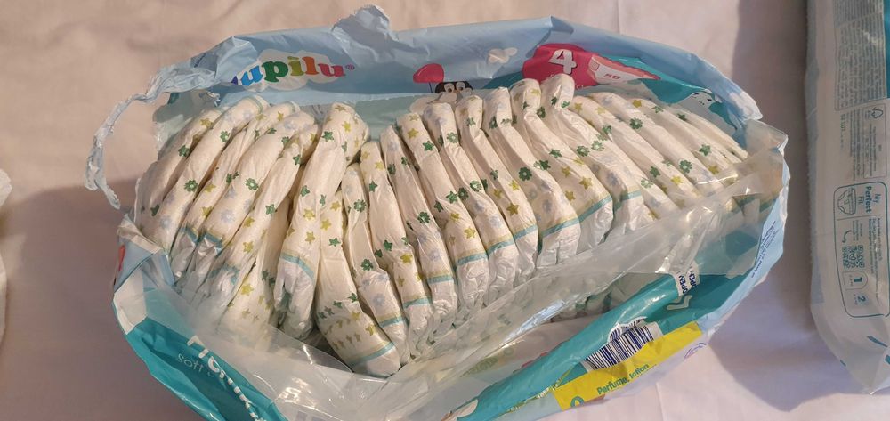 Lupilu памперси размер 4, 24броя (9-14kg)(0.12€/брой)
