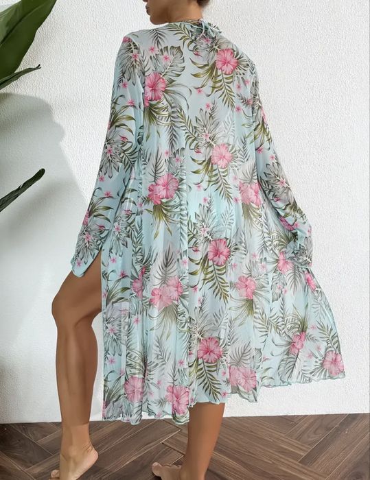 Уникално парео в синьо