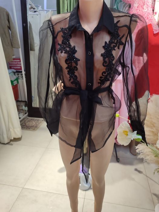 Платье вечернее чёрное атласный материал