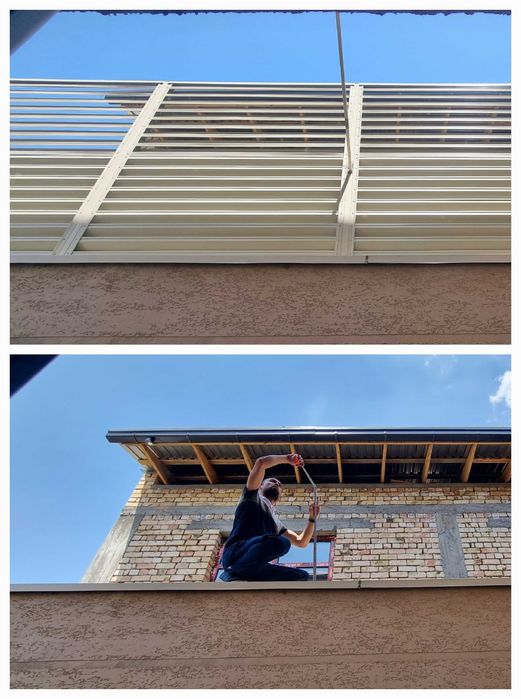 Металический Жалюзи, заборы изготовленя жалюзи заборы из оцинковки