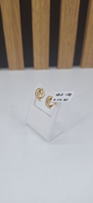 Cercei Aur 18 k 1,46Gr #51180