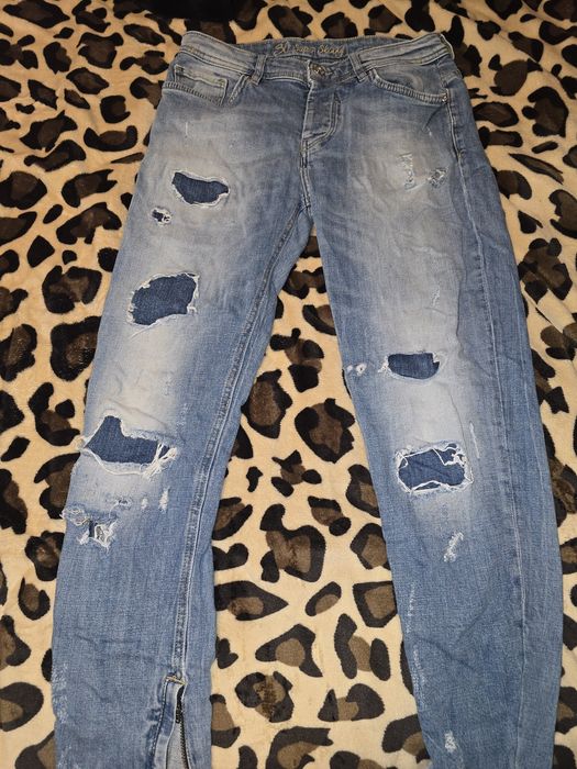 Blugi Dama Rupti Skinny Marimea 30 / S, Made in Turkey
