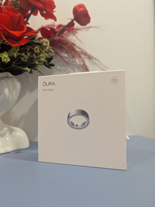 Oura ring 4 Silver, размер 10