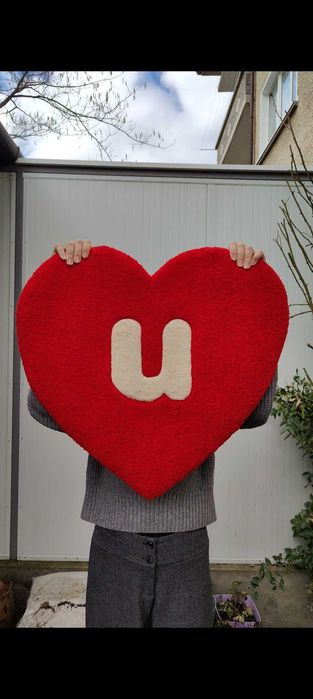 Декоративно килимче "Сърце"