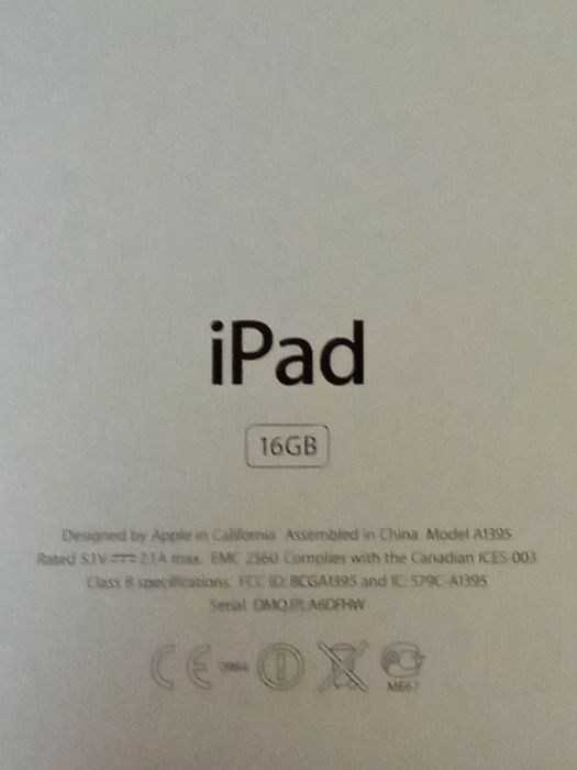 IPAD планшет. 16GB