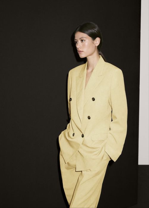 Костюм из льна Massimo Dutti