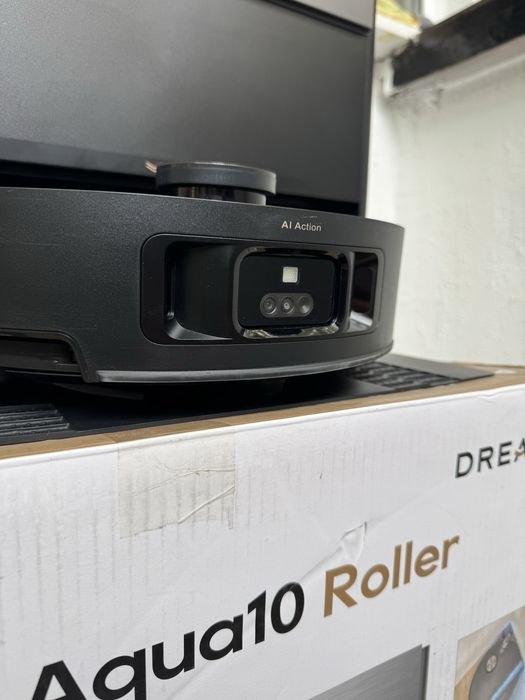Робот Прахосмукачка + Автоматична Станция Dreame Aqua10 Roller за Сухо и Мокро 30000 Pa Самоизпразване Самопочистване!