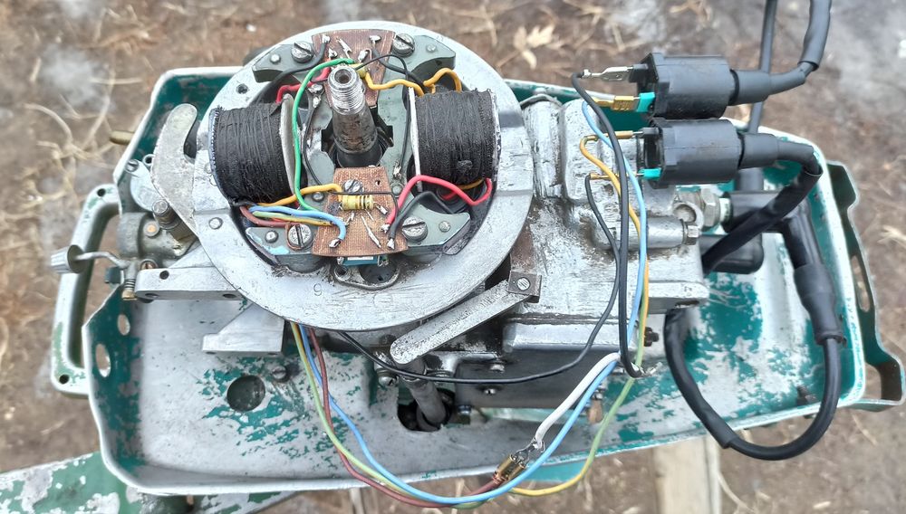 Лодочный мотор ветерок 8