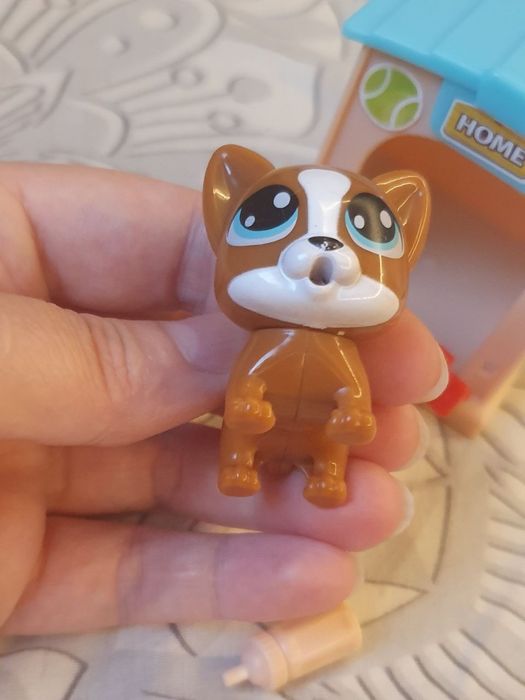 Инерционна кола, детска, куче с бутилка, зайче и пиленце