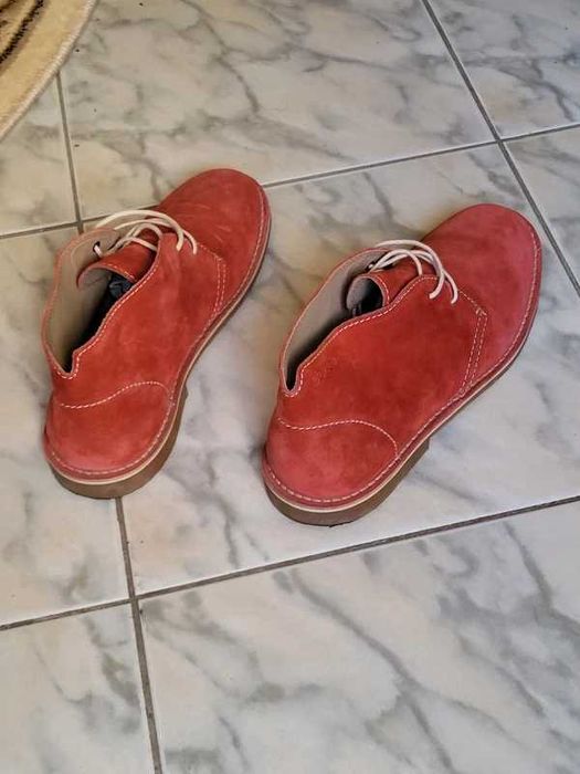 Pantofi Ecco piele intoarsa dama 39