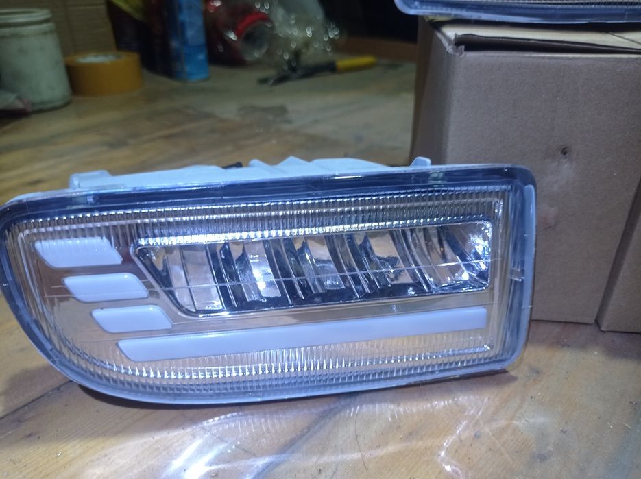 Туманки в бампер Тлк 100, TLC100, LED