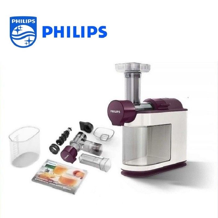 Philips HR1891/80 — это шнековая соковыжималка