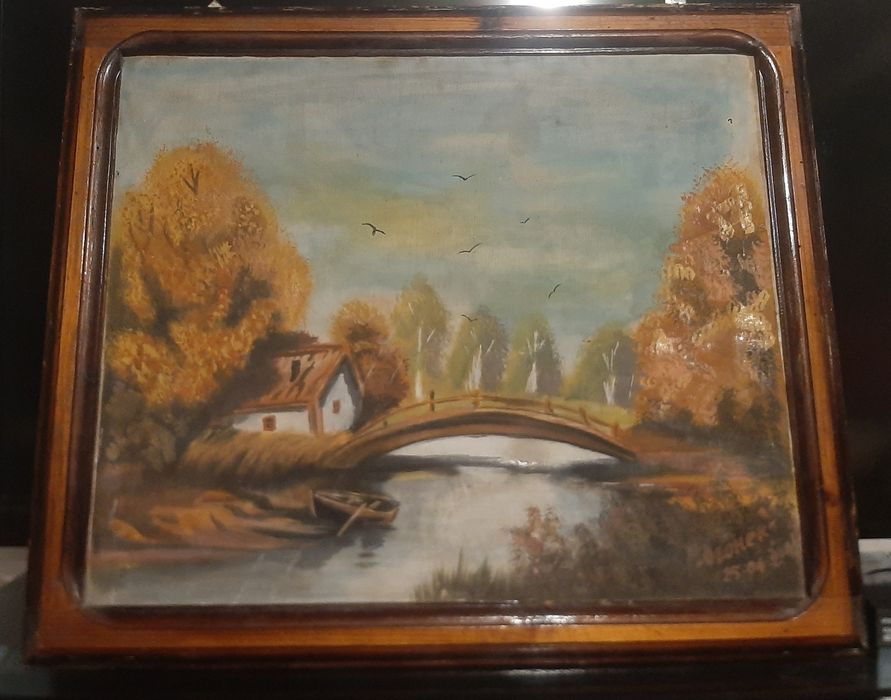 Картина, пейзаж " Осень"