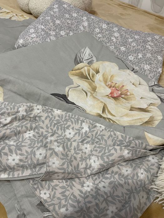 Спално бельо четири части за спалня двулицев две лица памучен памук