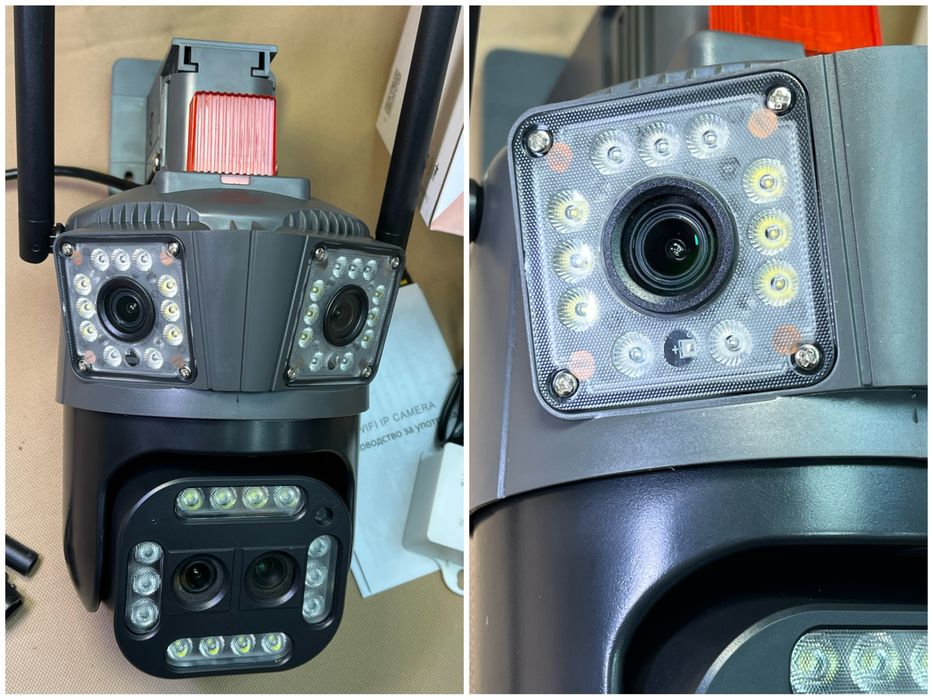 Биокулярна zoom Тройна камера wifi LYLU 12 mpx последен модел 2025 ics