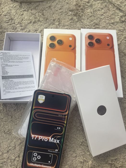 Айфон 17 про макс под оригинал!