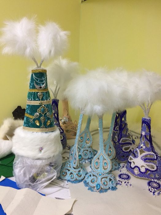 Саукеле, диадемы на заказ