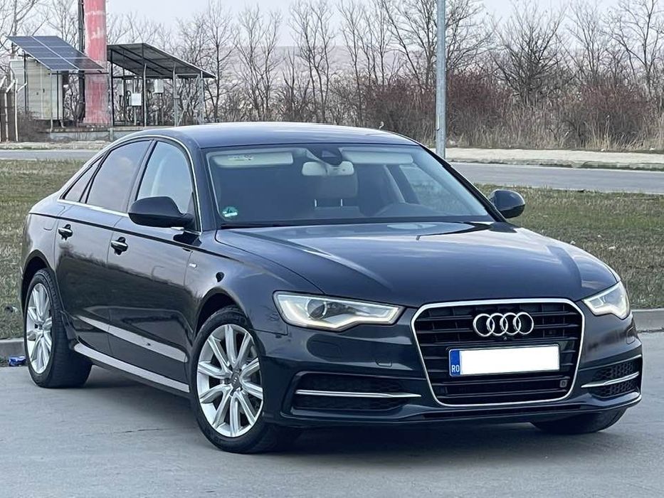 Audi A6 S line/2.0 D/190 Cp/Euro 6/ Int A8/ Răcire / Line assist / camere 360