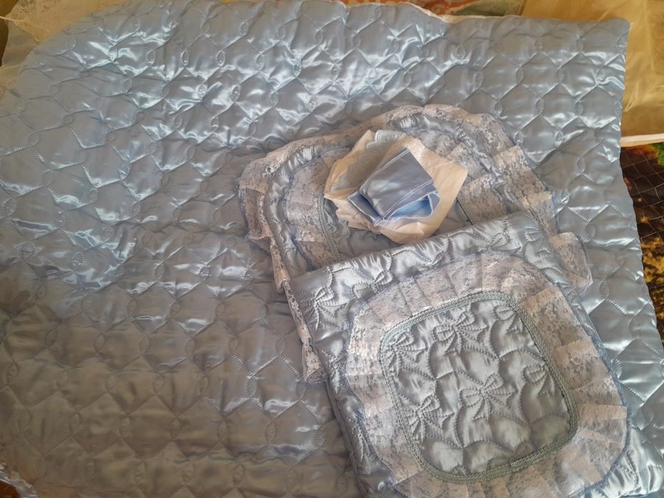 Продам конверт голубого цвета