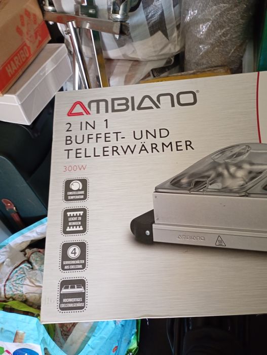 Bufet de încălzit mâncarea și farfurii 2&1