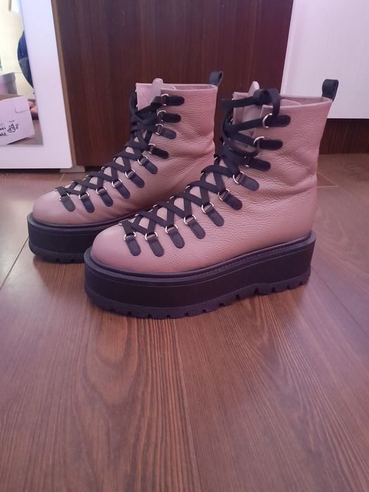 Ghete piele naturala