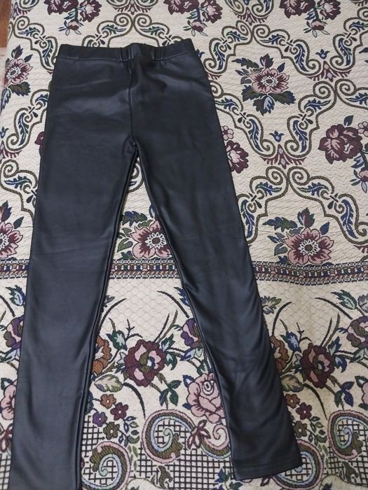 Лосины  кожаная новая