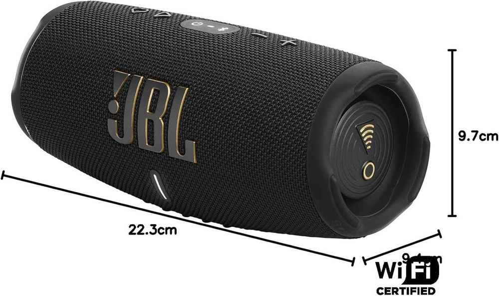 ПРОМО Нова Портативна Bluetooth Колонка JBL - Charge 5, JBLCHARGE5BLK