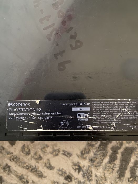 Playstation 3 Fat запчаст