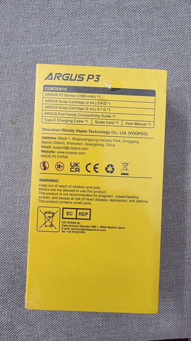Voopoo Argus P3 sigilat