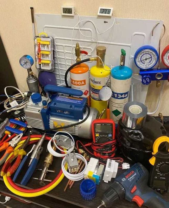 Ремонт холодильников, заправка фрионом, ремонт морозильников