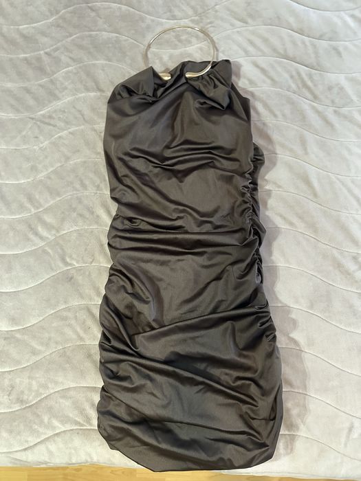 Дамска сатенена рокля