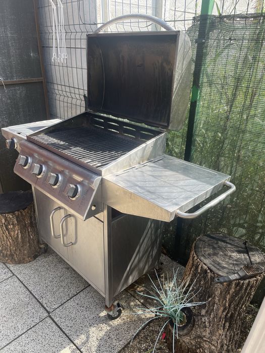vand gratar gaz full inox 4 arzatoare